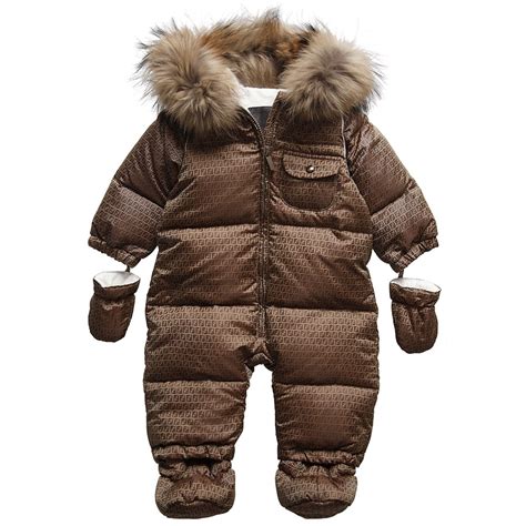 fendi shirt baby|fendi baby snowsuit.